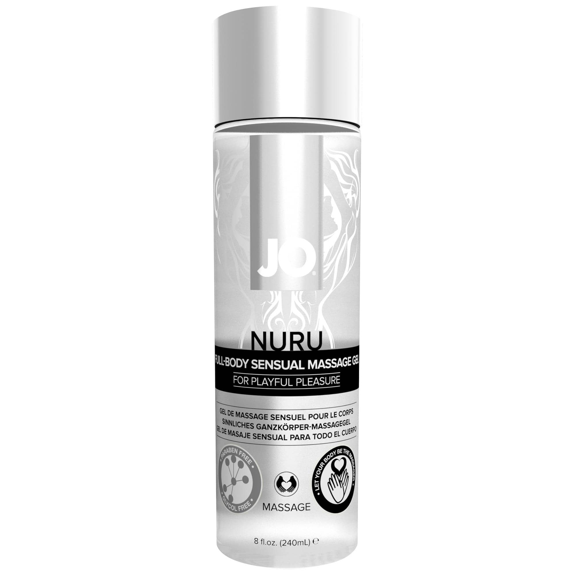 Jo Nuru Massage Gel 240ml fra System Jo