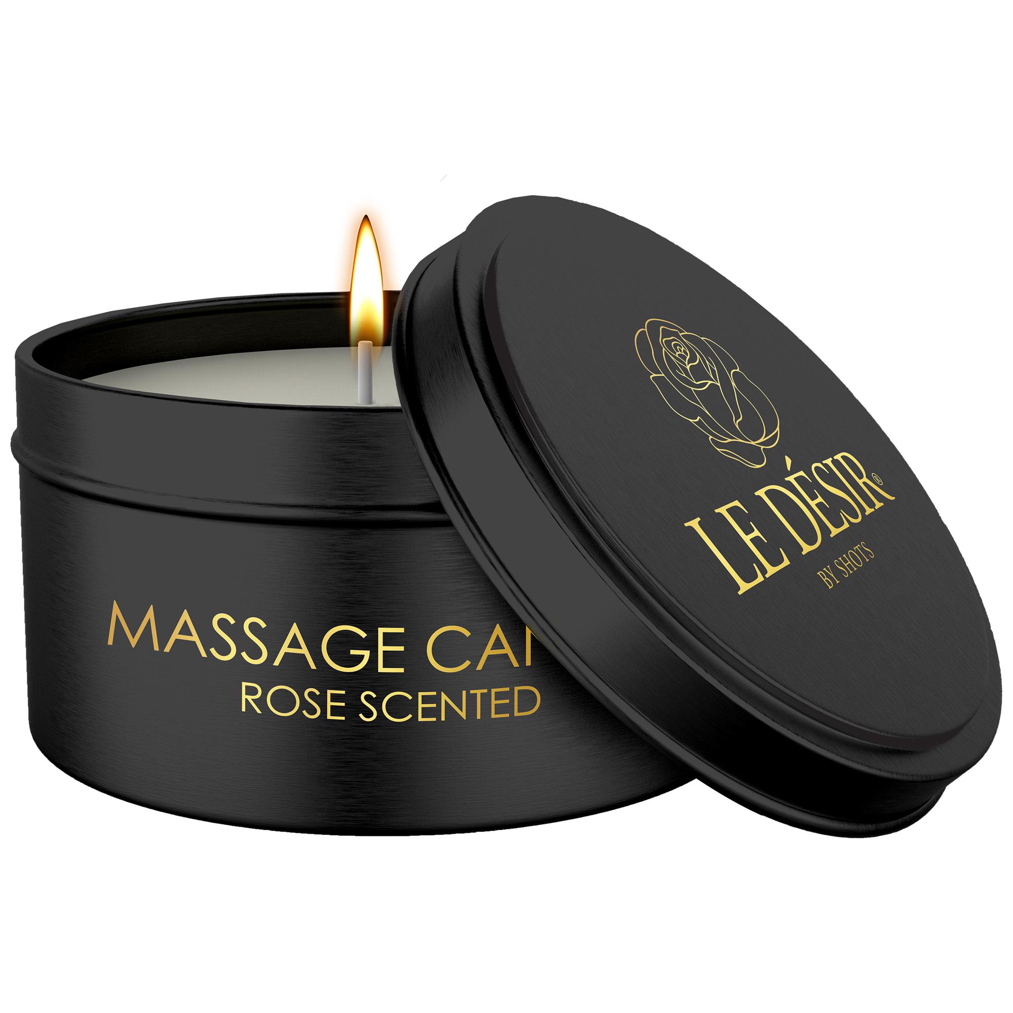 Massage Candle Rose fra Le Désir
