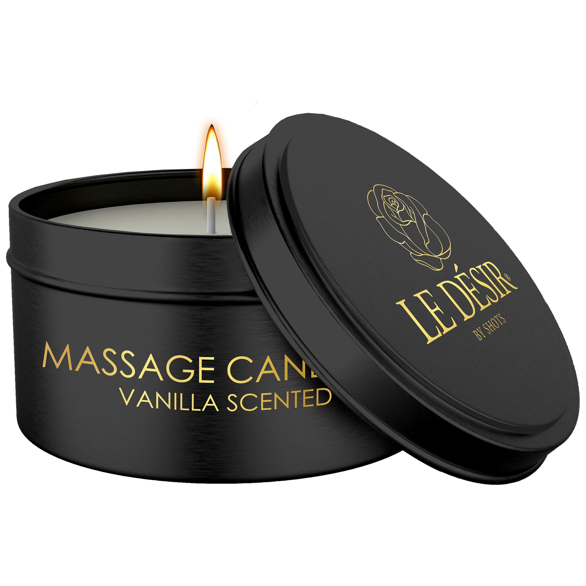 Massage Candle Vanilla fra Le Désir