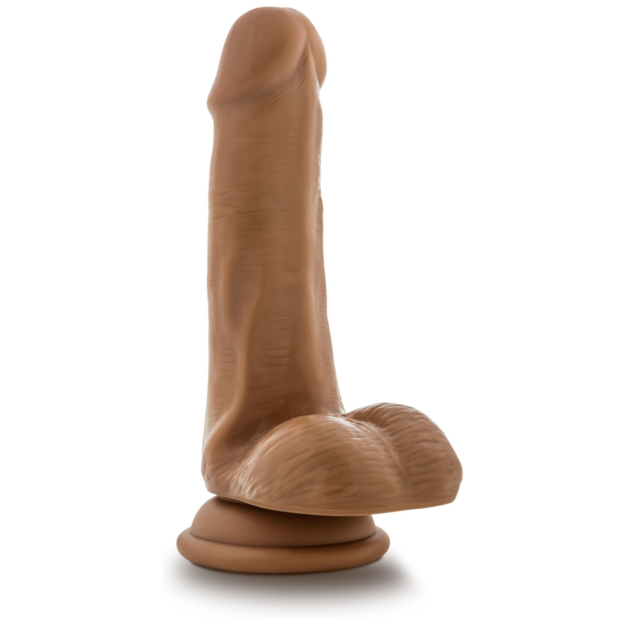 Plus 16,5cm Posable Dildo Mocha fra Dr. Skin