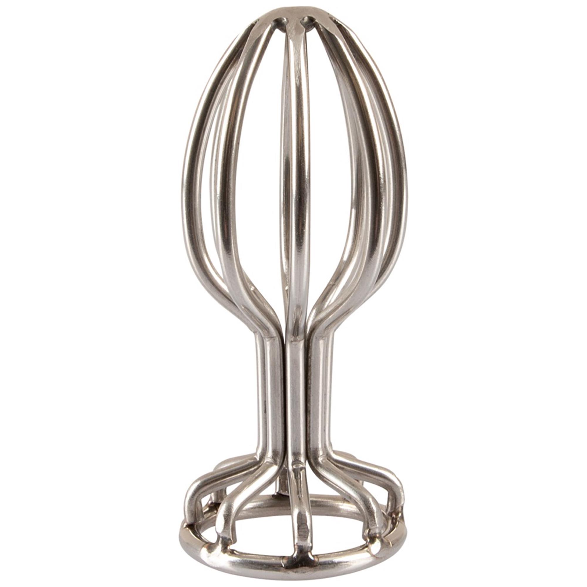 Metal Cage Butt Plug 6,8cm fra Anos