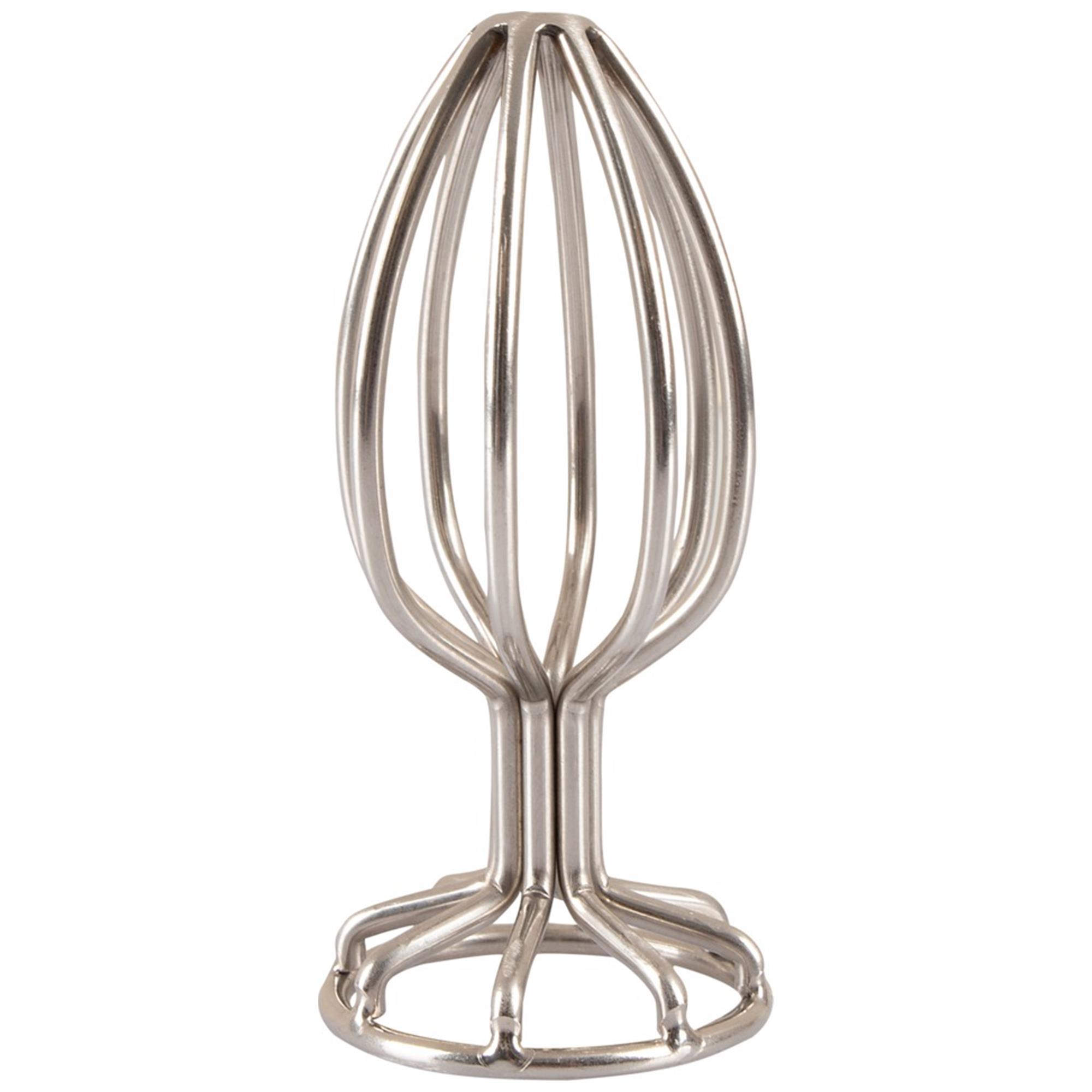 Metal Cage Butt Plug 9cm fra Anos