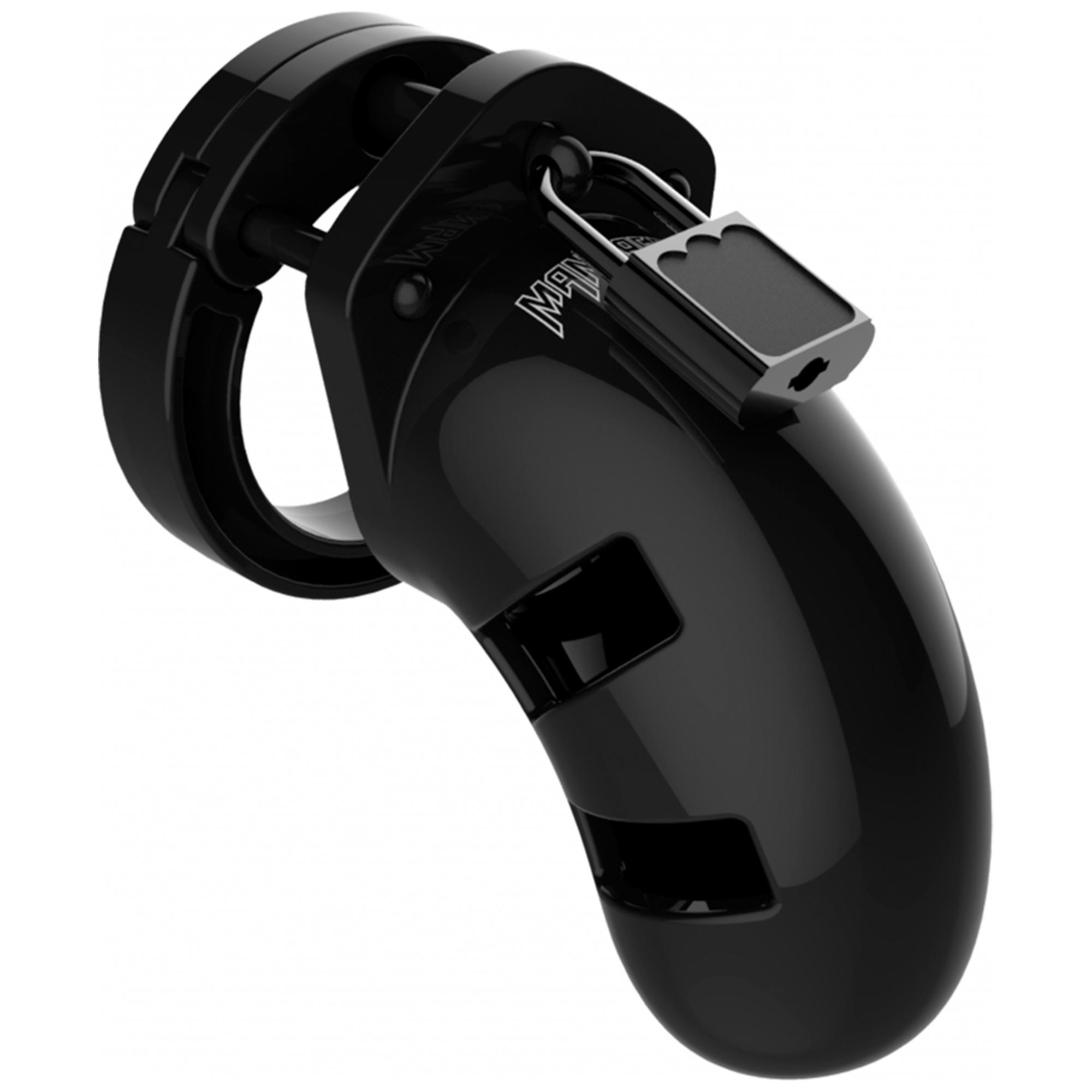 Mancage Model 01 Chastity Cage Black fra Shots