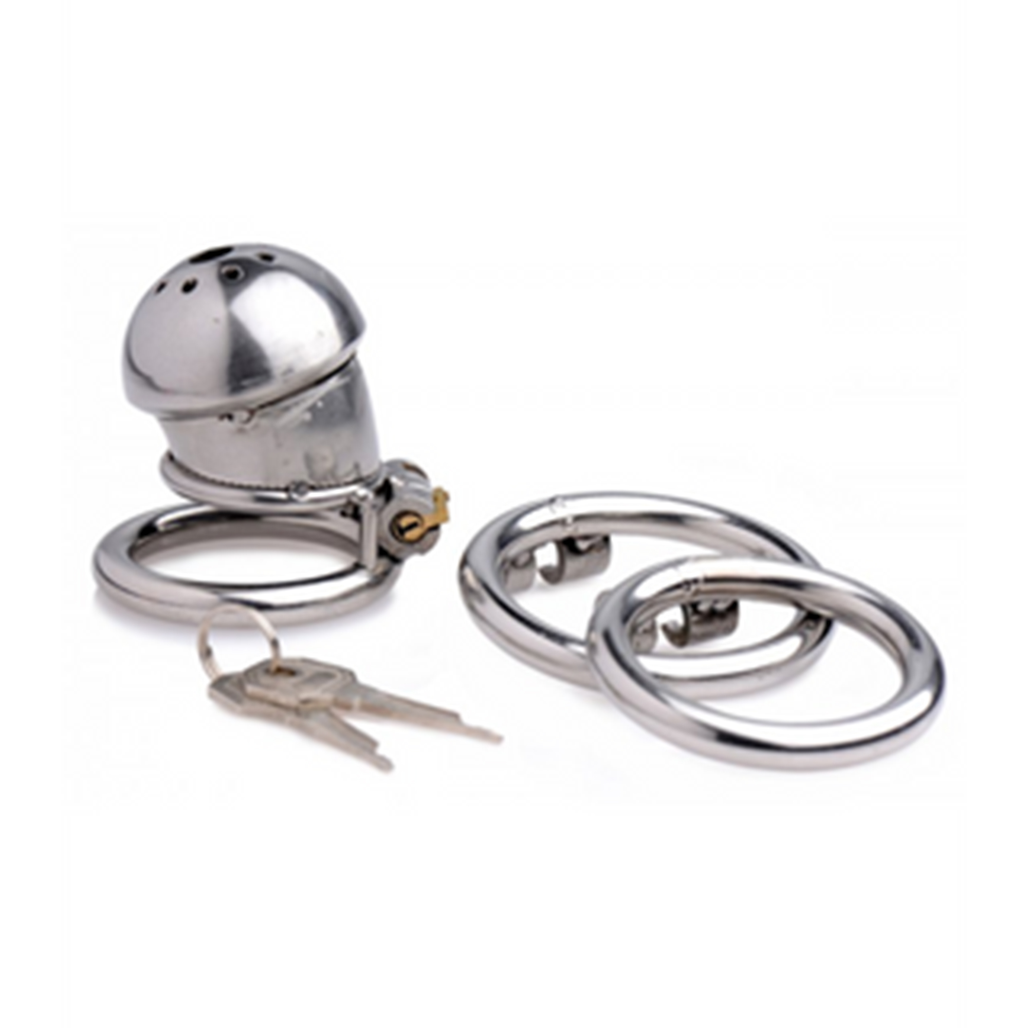 Exile Deluxe Lockable Chastity Cage fra Xr Brands