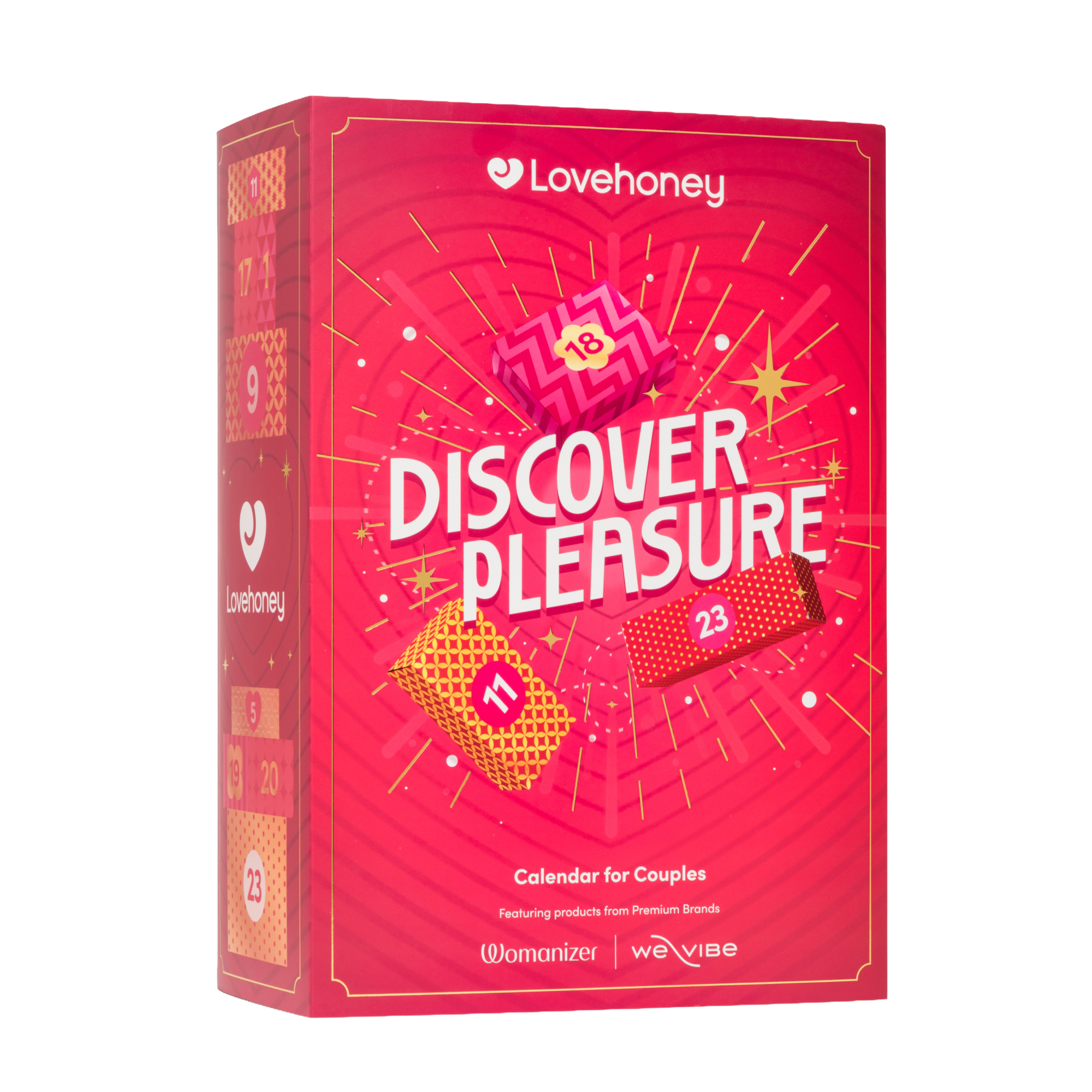 Lovehoney X   X We Vibe Coupleâs Advent Calendar 2025 fra Womanizer