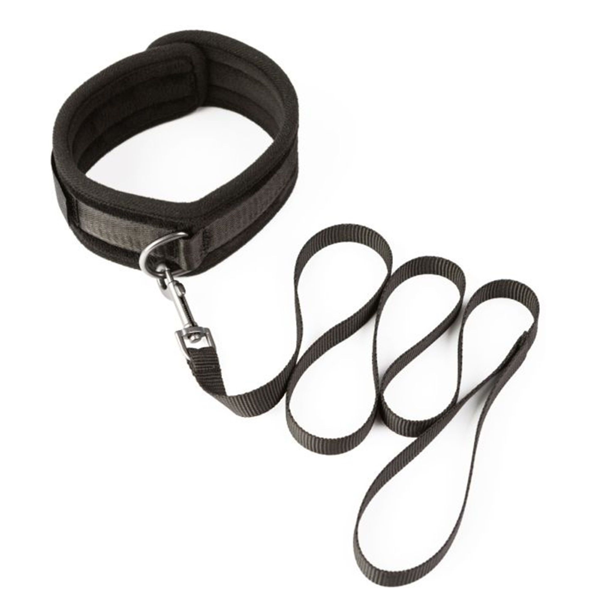 Take The Lead Padded Neck Collar And Leash fra Sei Mio