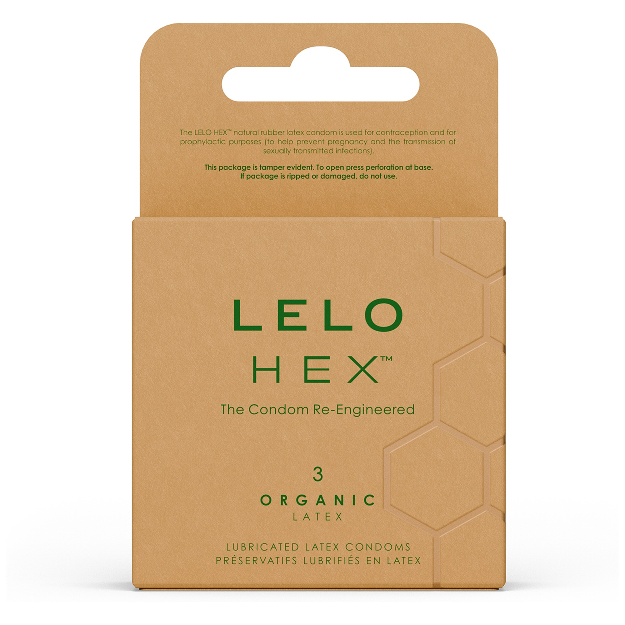 Original Condoms 3 Pack fra Lelo Hex