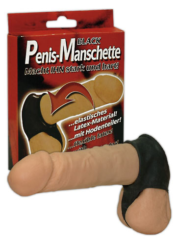 Latex Penismanchet Sort