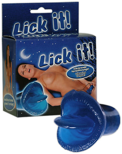 Lick It Blue Masturbations Vibrator