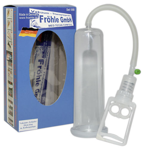 Fröhle Erektions Vakum Penispumpe