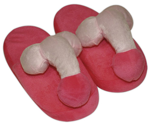 Plys Hjemmesko Penis Pink