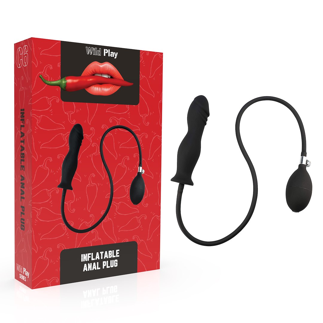 Erospace Inflatable Anal Plug Wild Play C6