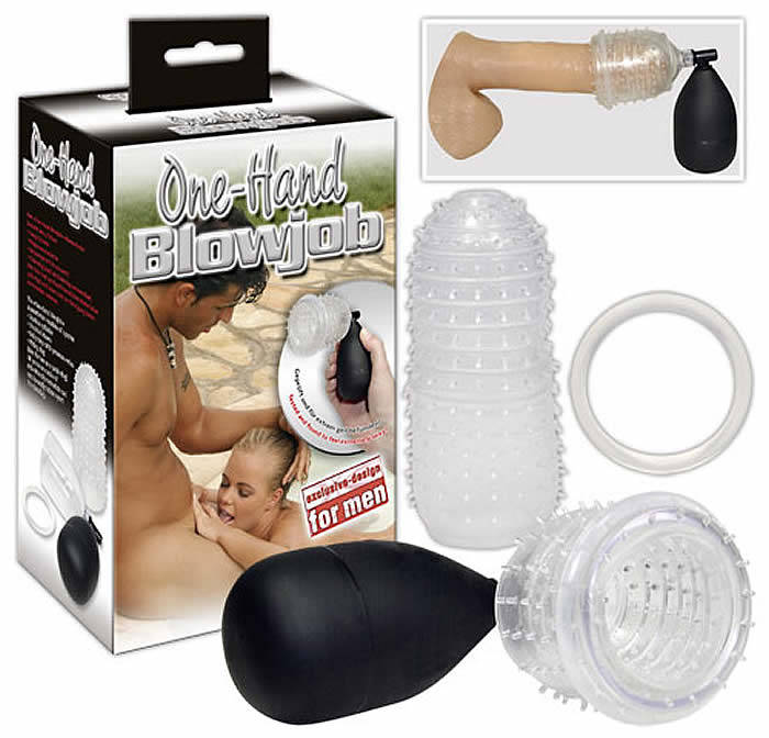One Hand Blowjob Masturbator