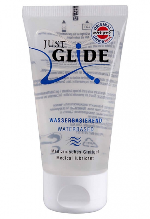 Just Glide Vandbaseret Glidecreme 50 Ml