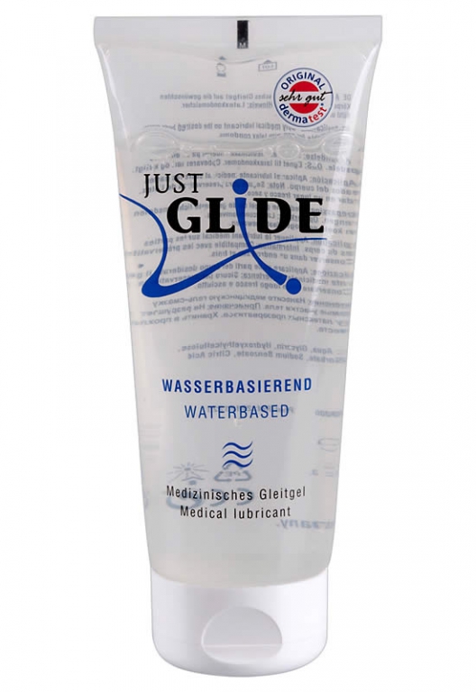 Just Glide Vandbaseret Glidecreme 200 Ml