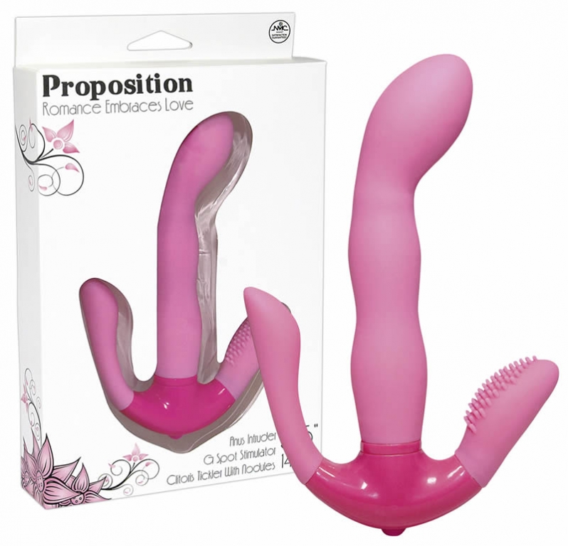 Pink Proposition G Punkt Dildo Vibrator