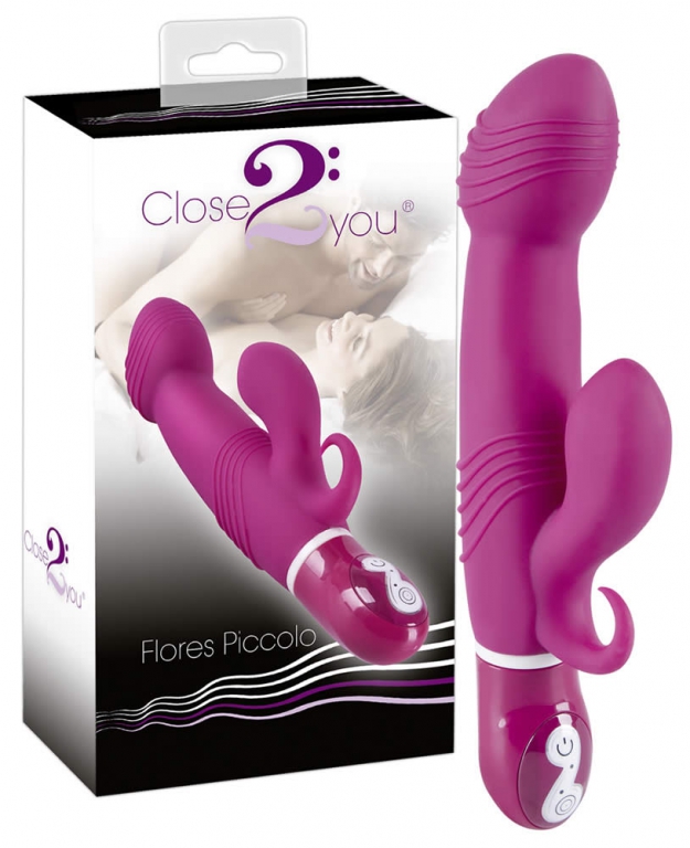 Close2you Flores Piccolo Bordeaux Rød Vibrator