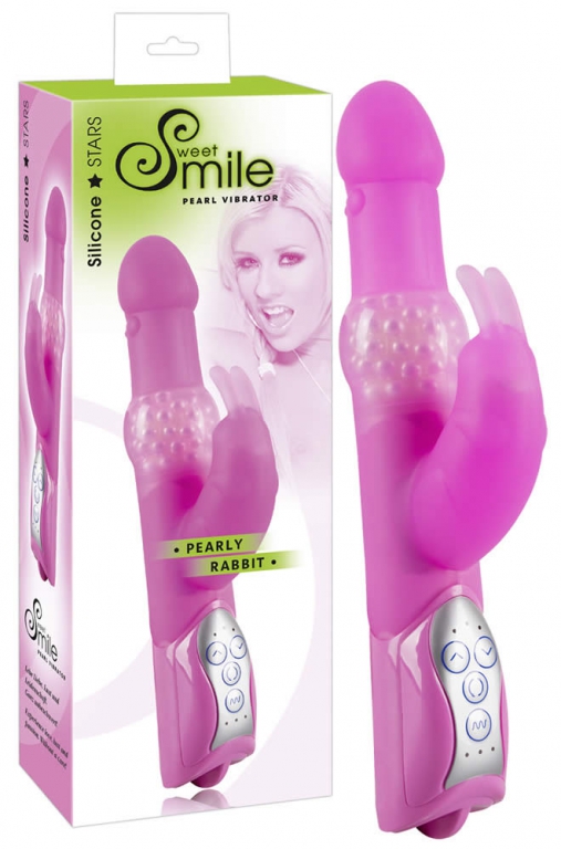 Smile Pearly Rabbit Perlevibrator Dildo
