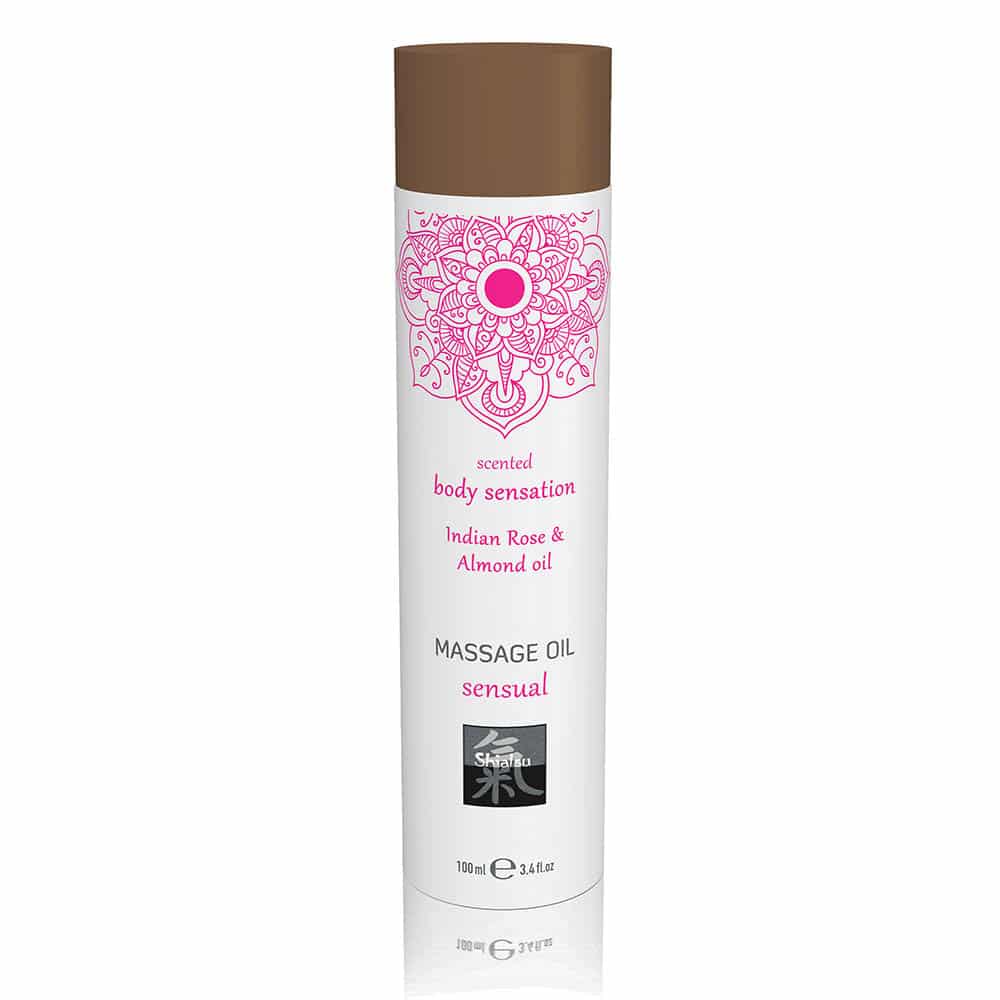 Shiatsu Massageolie Rose 100 Ml fra Hot