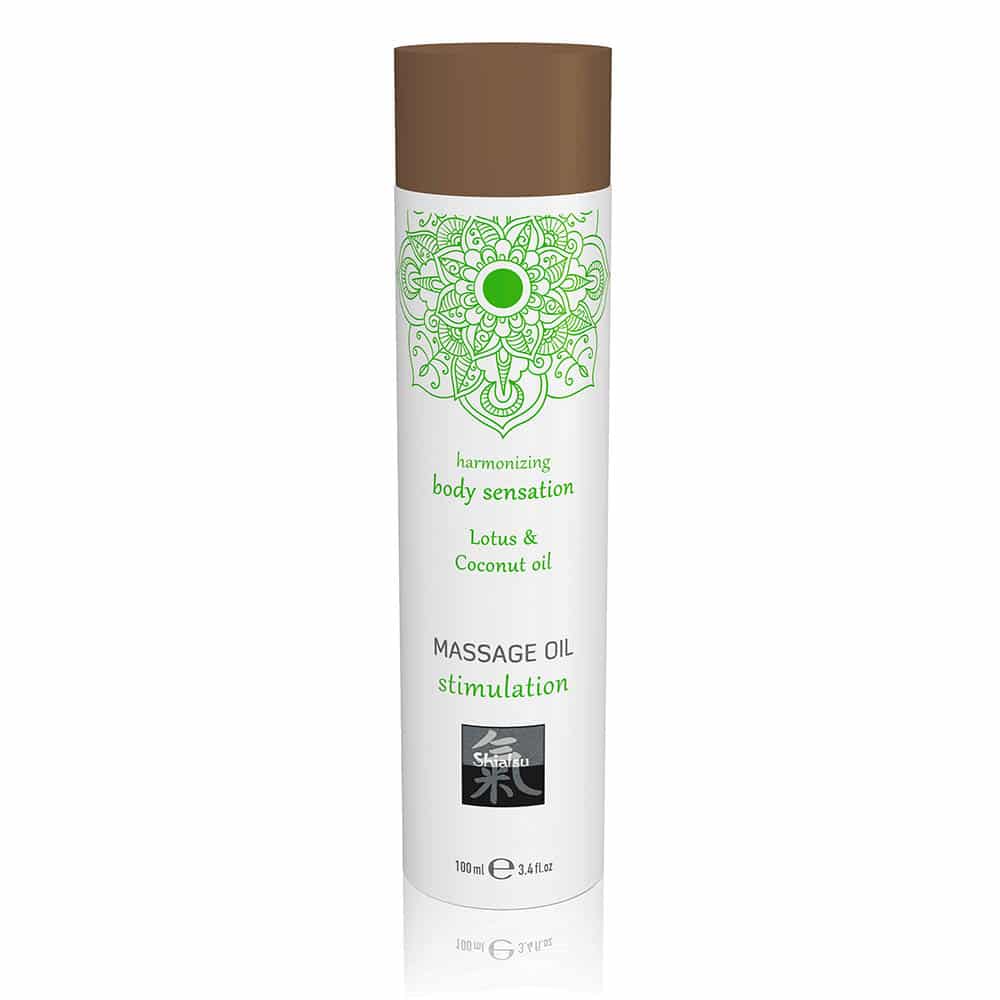 Shiatsu Massageolie Sweet Lotus 100 Ml fra Hot