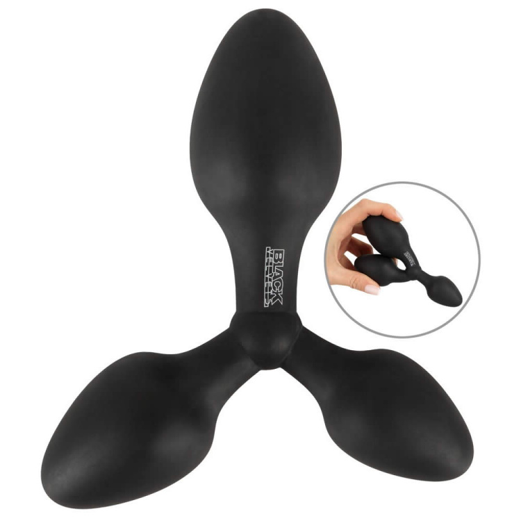 Black Velvets Training Triple Anal Plug
