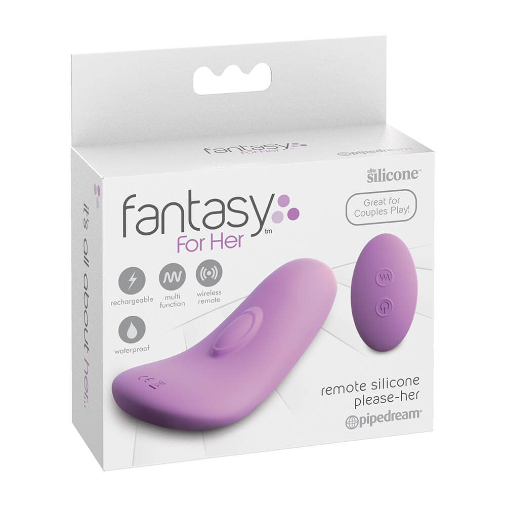Please Her Klitorisvibrator Fjernbetjent fra Fantasy For Her