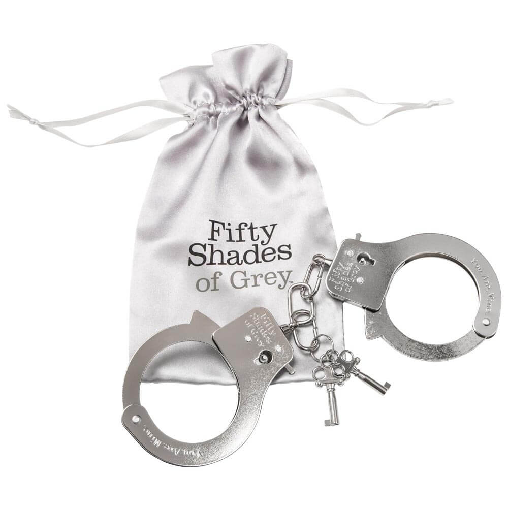You Are Mine Metal Håndjern fra Fifty Shades Of Grey