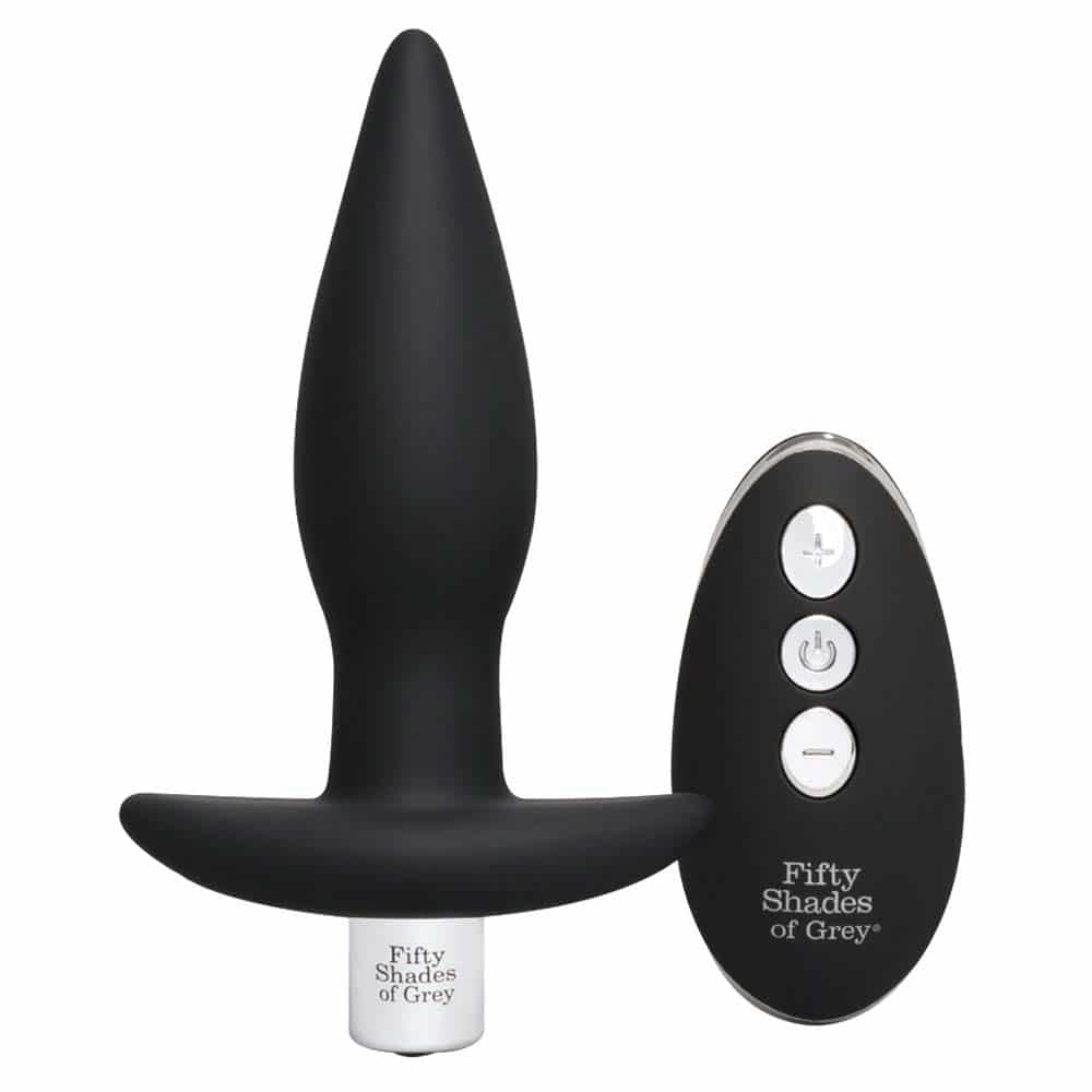 Relentless Vibrations Fjernbetjent Butt Plug fra Fifty Shades Of Grey