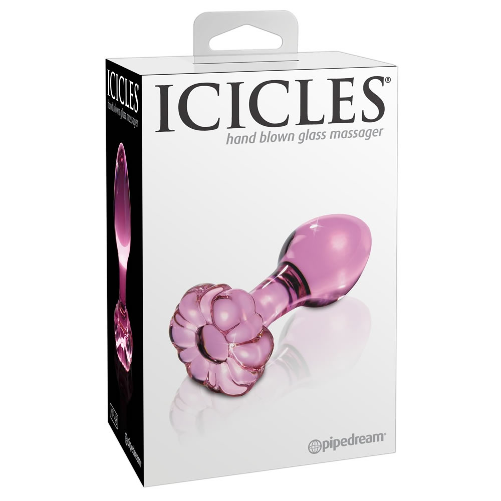 Icicles Nr. 48 Glas Anal Plug
