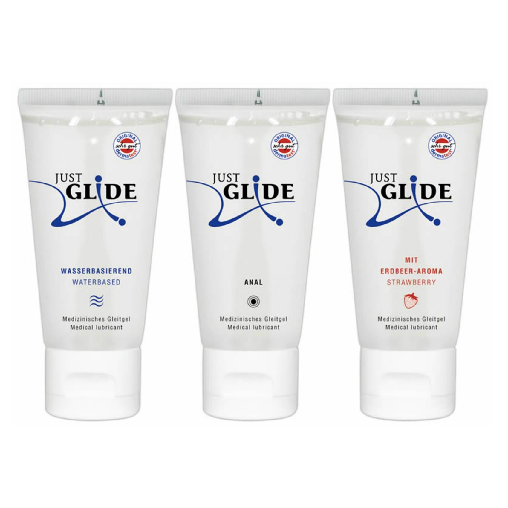 Just Glide Glidecreme Pakke Med 3