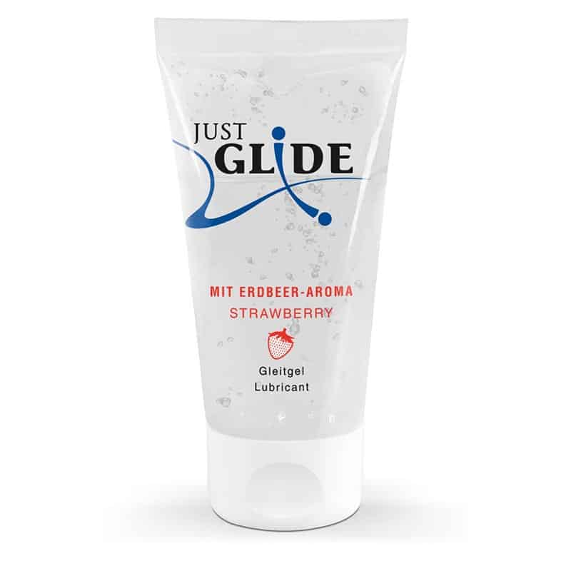 Glidecreme Med Jordbærsmag 50 Ml fra Just Glide