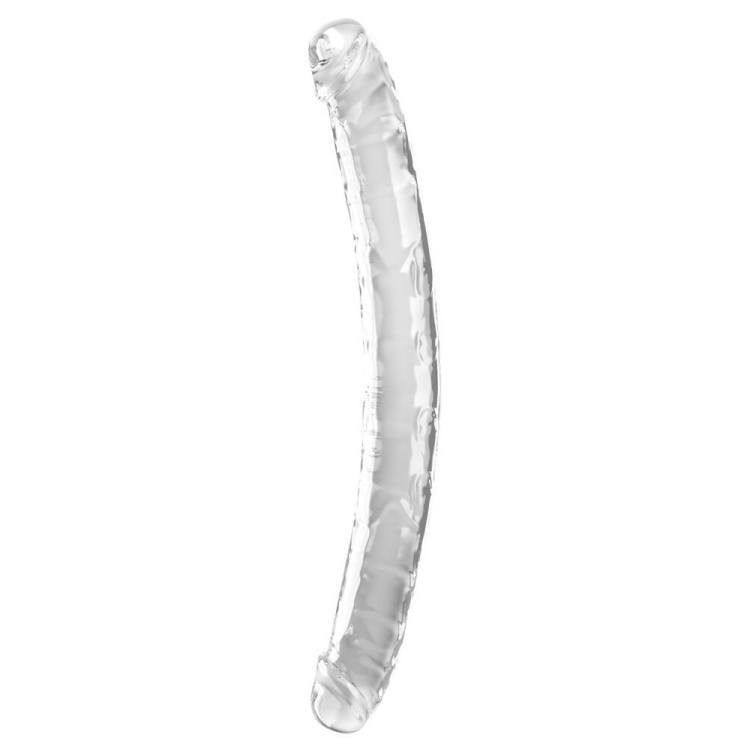 King Cock Dobbeltdildo I Transparent 46 Cm