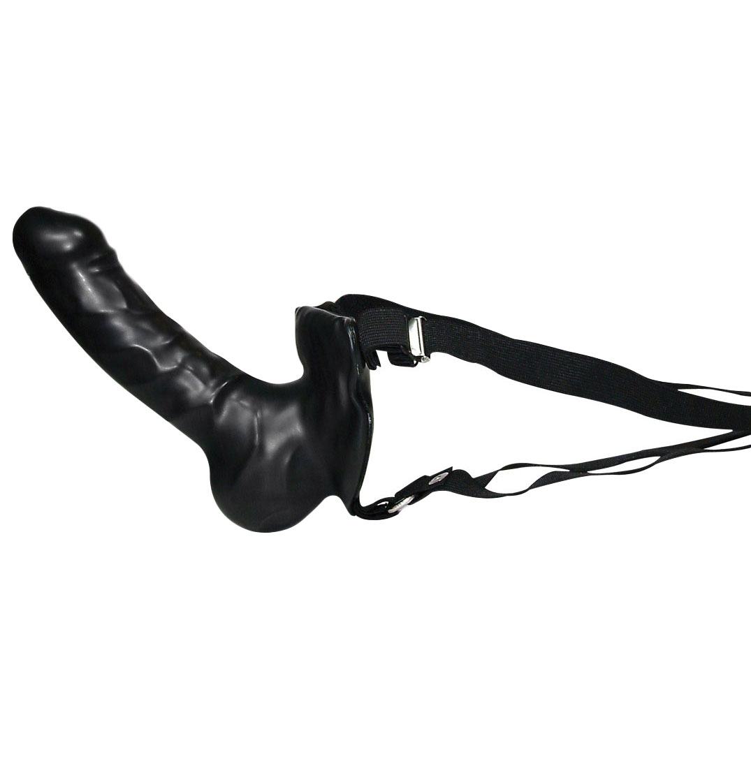 Switch Latex Strap On Dildo fra You2toys