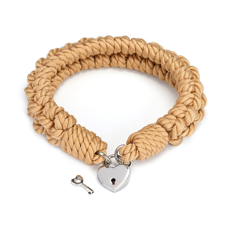 Liebe Seele Bondage Halsbånd Med Lås