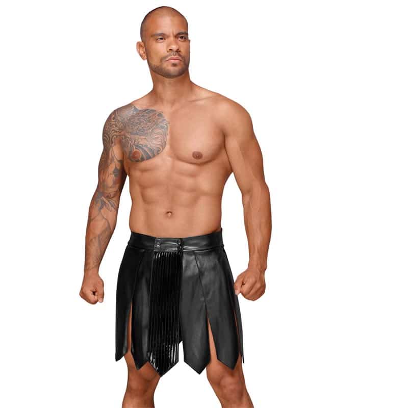 Felix Gladiatornederdel Sort S fra Noir Handmade