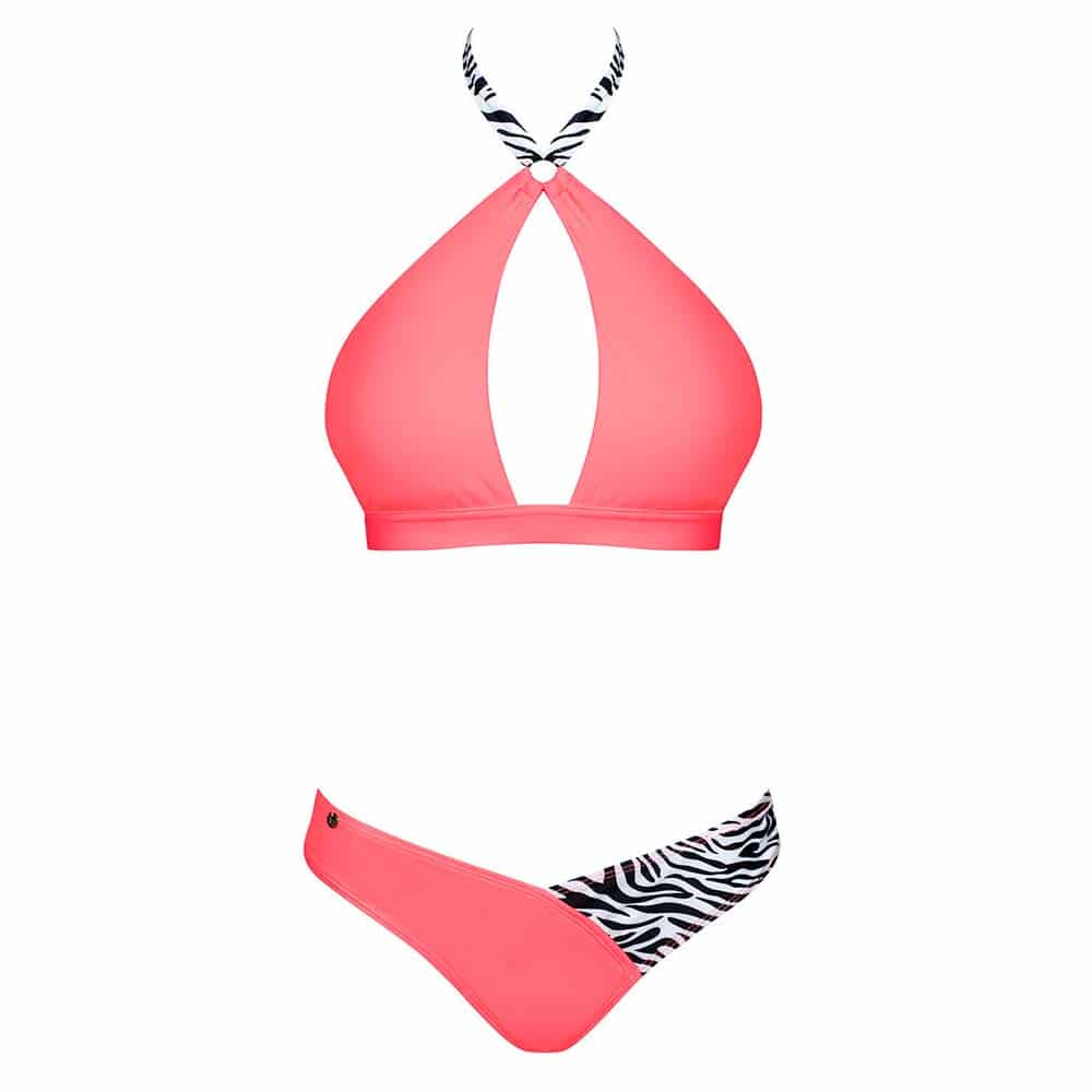 Bahamya Bikini Koral Og Zebra   S fra Obsessive