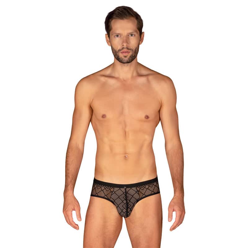 Severio Jockstrap Trusse Til Mænd Sort   S M fra Obsessive