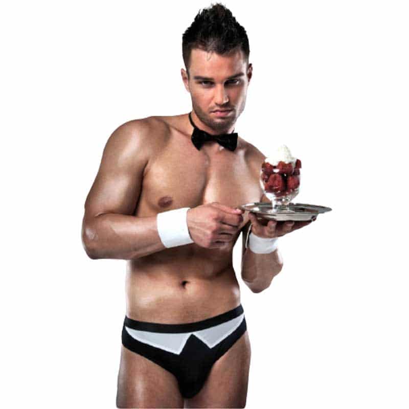 The Bartender Ii Sæt Til Mænd Sort Og Hvid L fra Passion