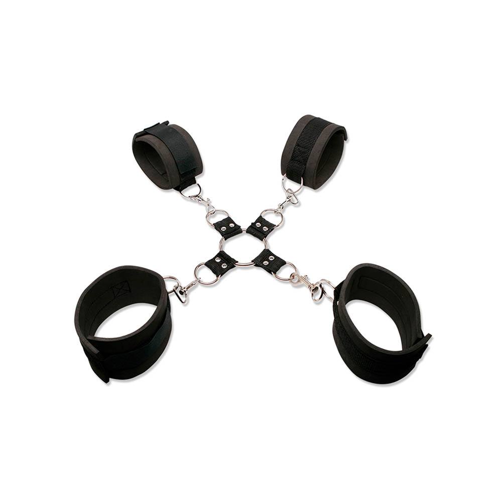 Extreme Hog Tie Kit Sort fra Fetish Fantasy
