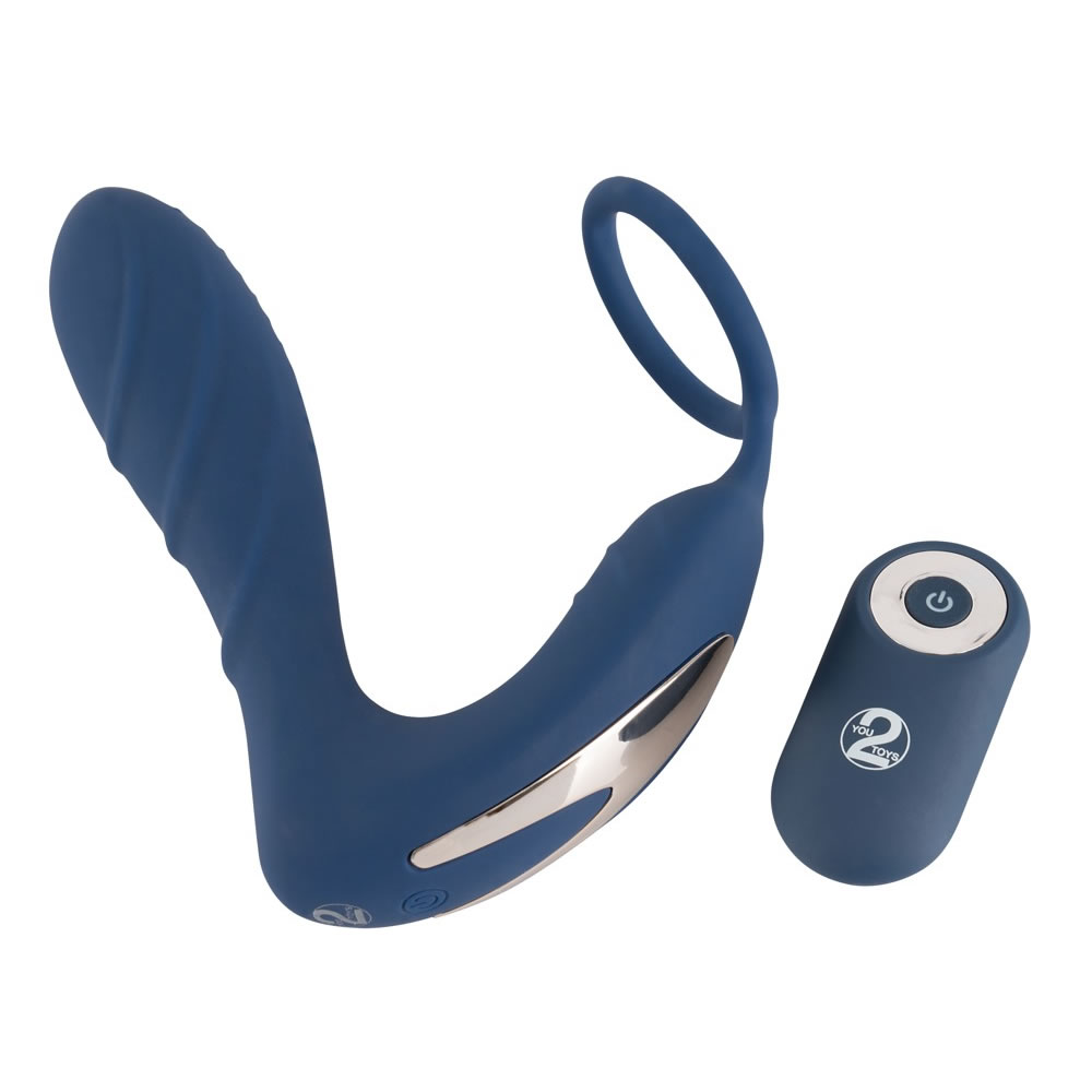 Prostata Anal Vibrator Med Penisring