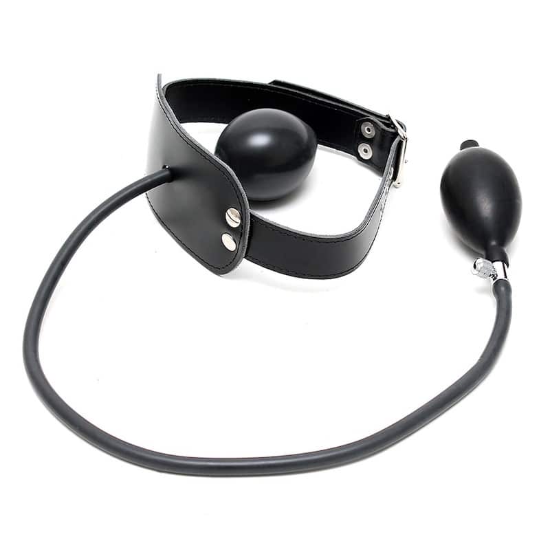 Bondage Play Oppustelig Gagball fra Rimba