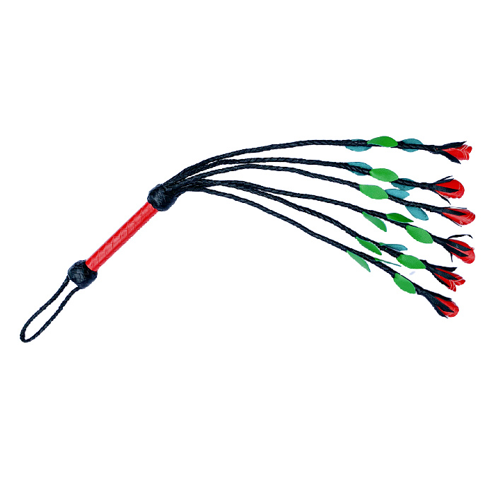 Roseflogger Med Grønne Blade