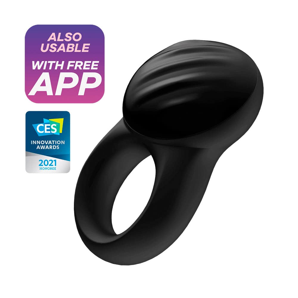 Signet Penisring Med Vibrator fra Satisfyer