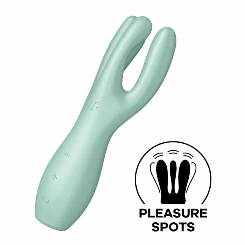 Threesome 3 Multivibrator Mint fra Satisfyer