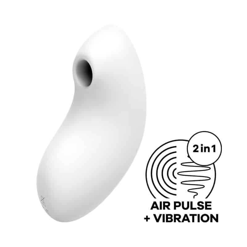 Vulva Lover 2 Klitorisvibrator Hvid fra Satisfyer
