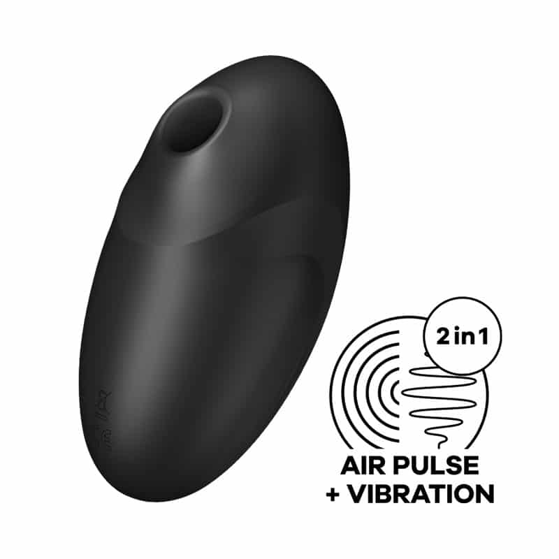 Vulva Lover 3 Klitorisvibrator Sort fra Satisfyer