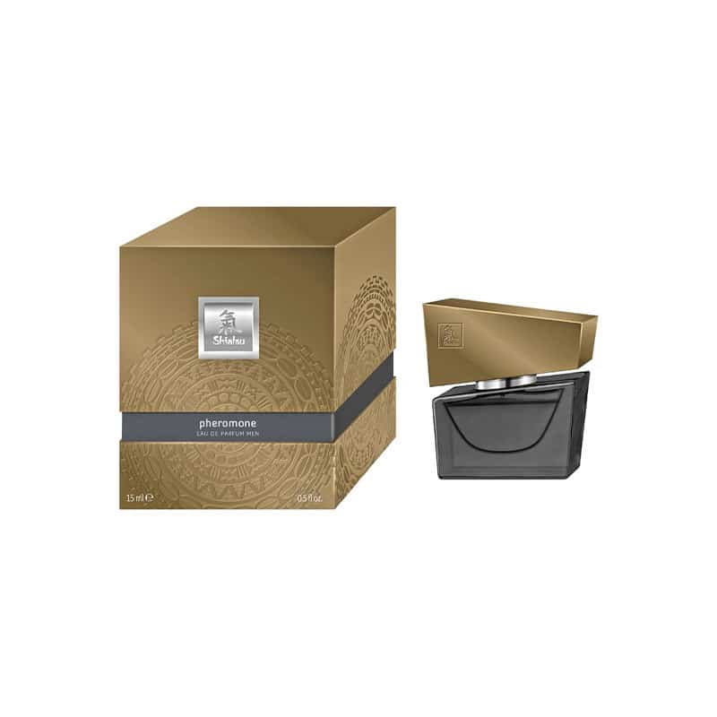 Hot Shiatsu Feromon Parfume Til Mænd 15 Ml Grå fra Hot|shiatsu