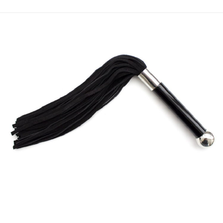 Sort Flogger Med Akryl Håndtag