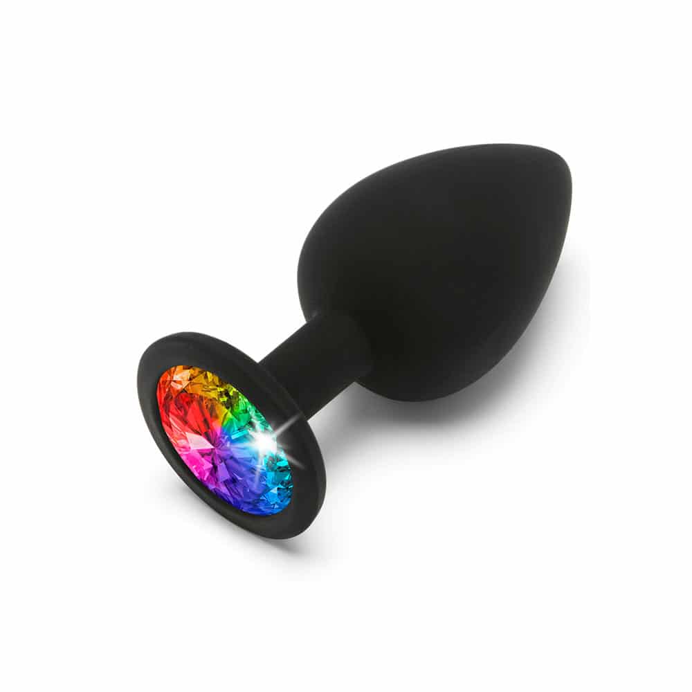 Toyjoy Rainbow Butt Plug Jewel Large fra Toy Joy