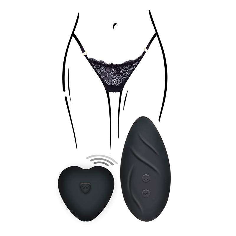 Toyjoy Angel Trusse Vibrator Sort fra Toy Joy